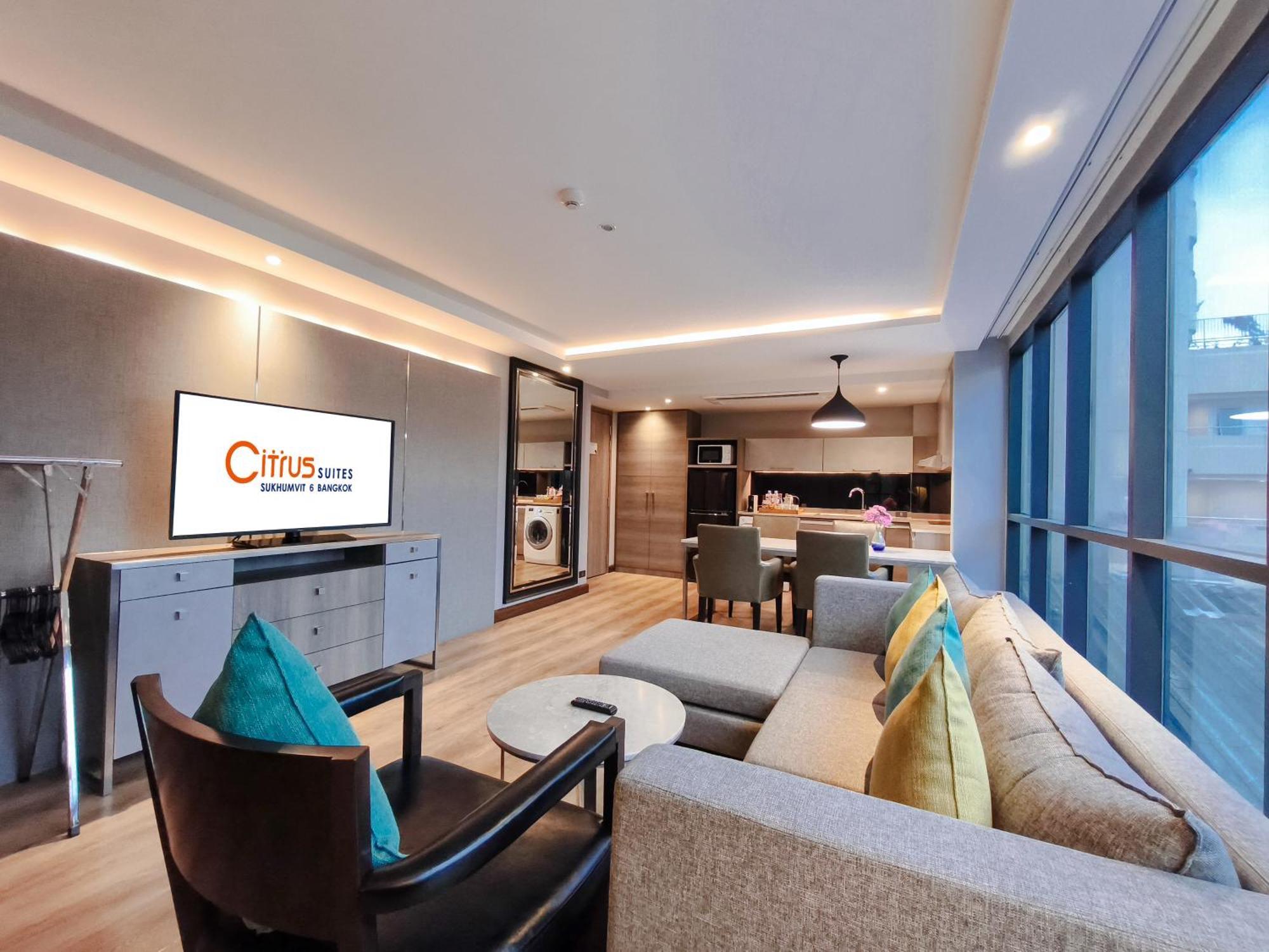 Citrus Suites Sukhumvit 6 By Compass Hospitality Bangkok Bagian luar foto